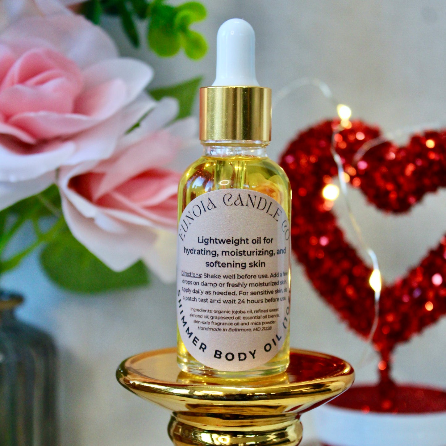 Moisturizing Shimmer Body Oil