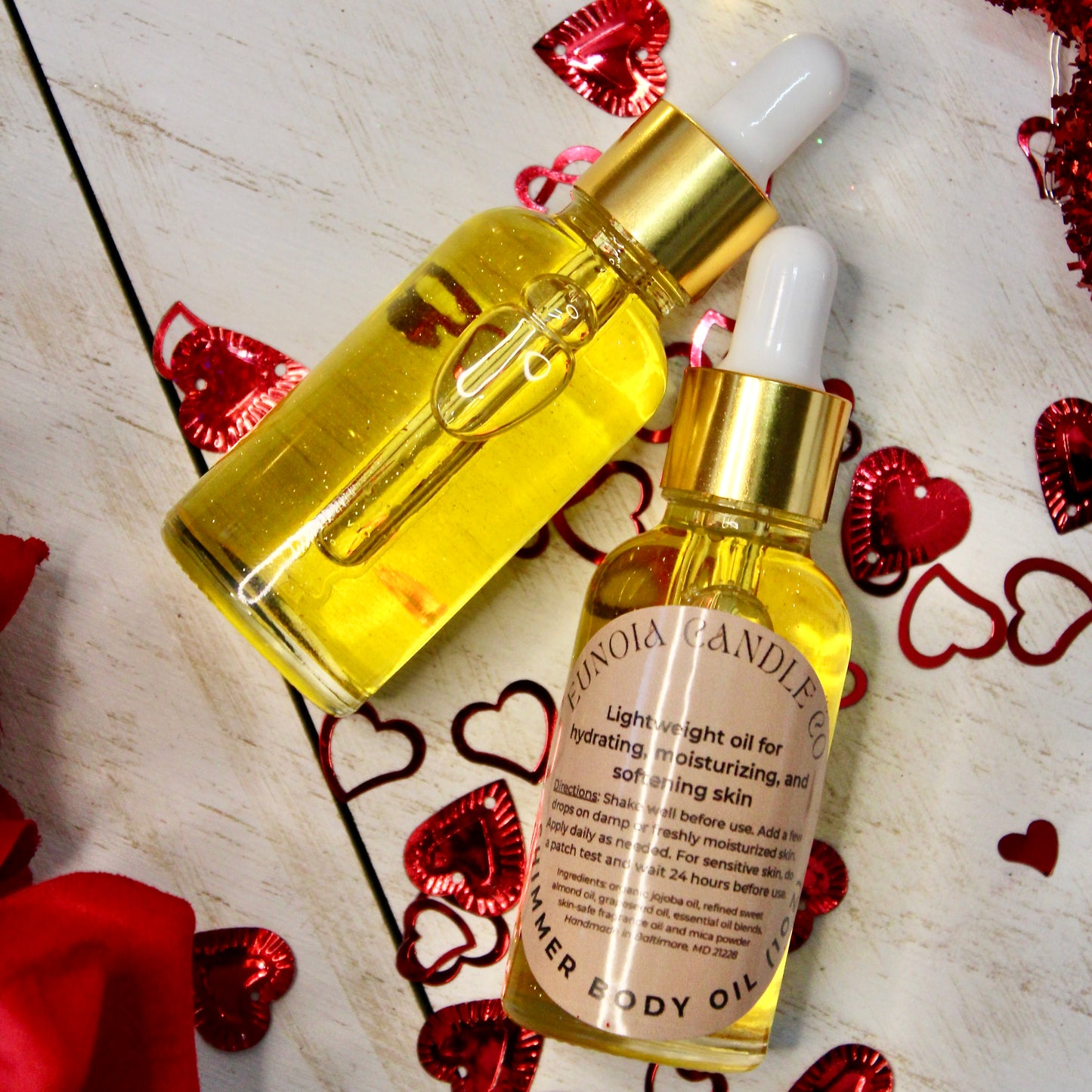 Moisturizing Shimmer Body Oil