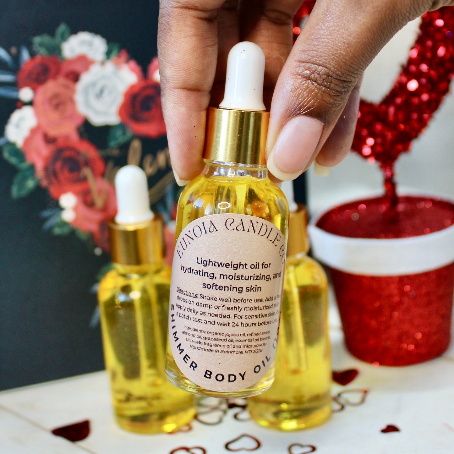 Moisturizing Shimmer Body Oil