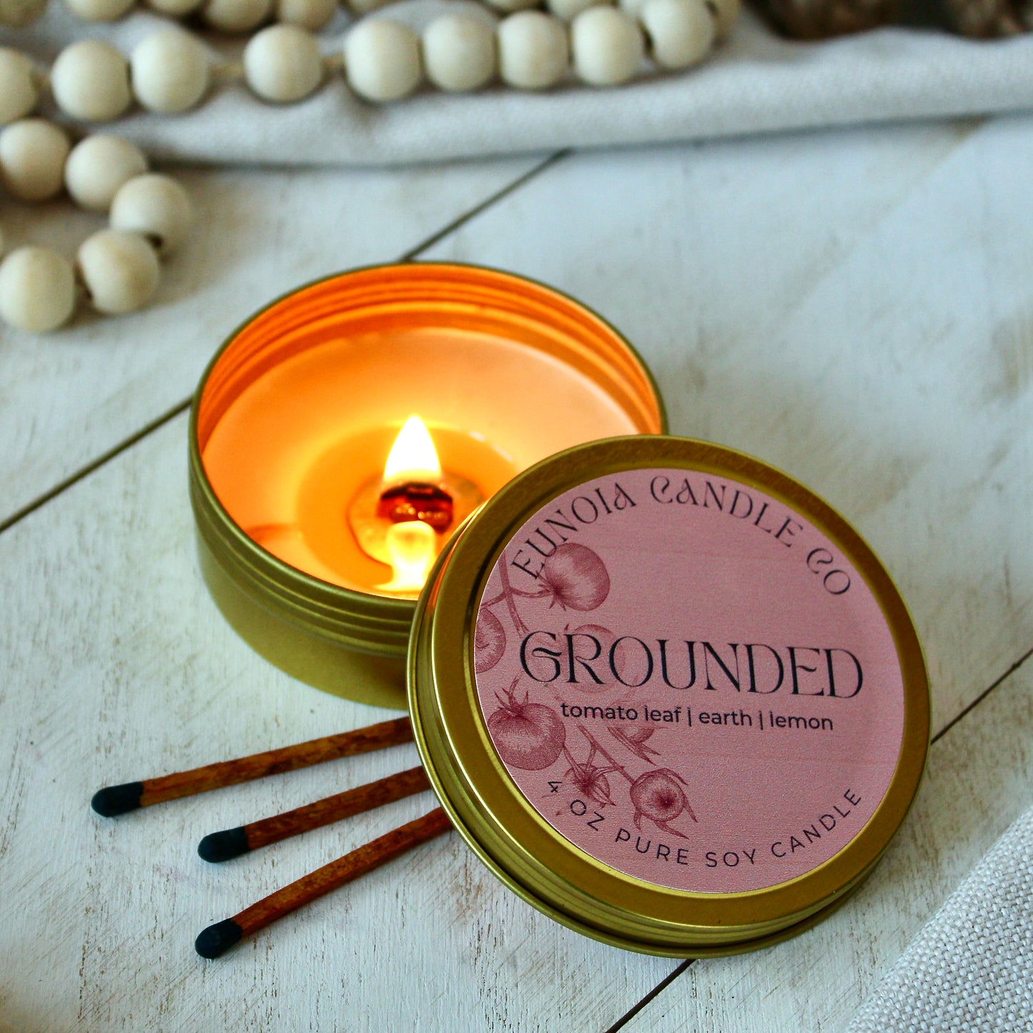 GROUNDED | Travel Candle