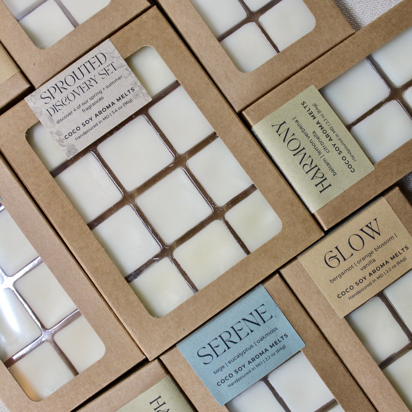 Aroma Melts Discovery Set | Sprouted Collection