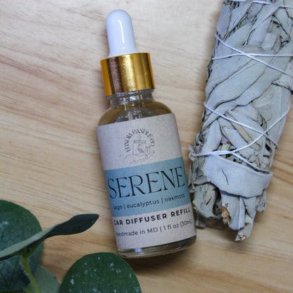 SERENE | Car/Travel Diffuser Refills