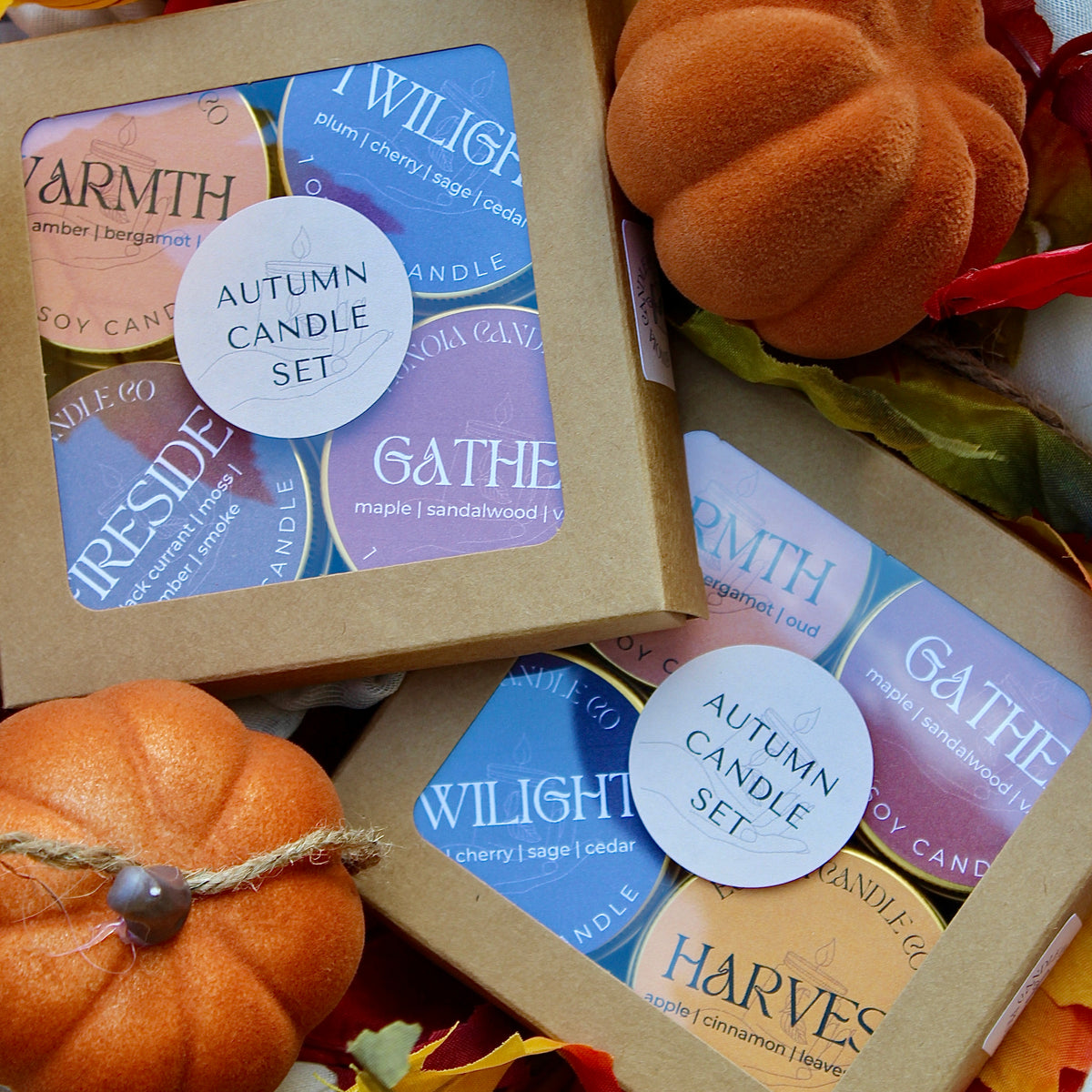 Candle Discovery & Gift Set | Autumn Wellness