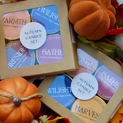 Candle Discovery & Gift Set | Autumn Wellness