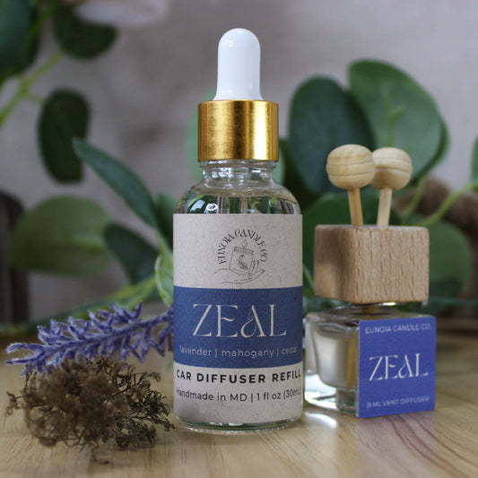 ZEAL | Car/Travel Diffuser Refills