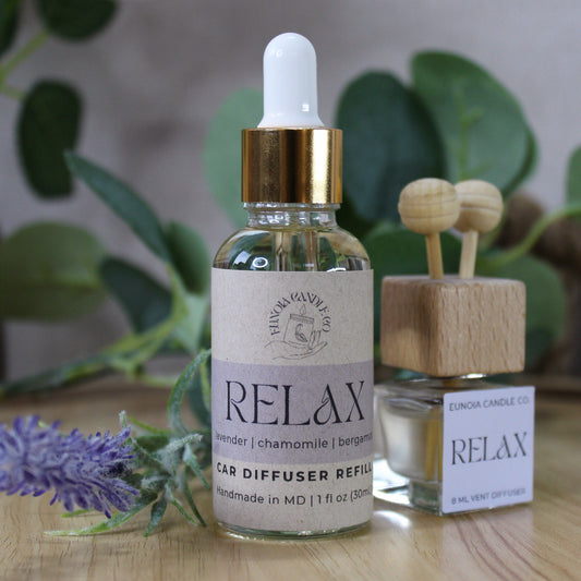 RELAX | Car/Travel Diffuser Refills