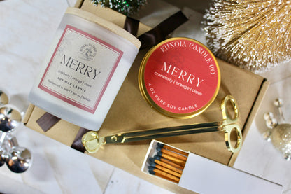 Candle Holiday Gift Box