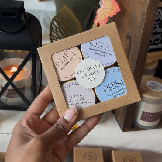 Candle Discovery & Gift Set | Wellness Collection