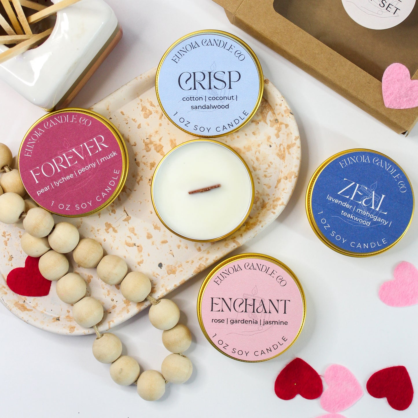 Candle Discovery & Gift Set | Valentine's